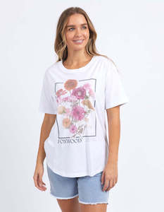 In Bloom Tee | White