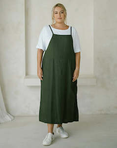 Apron Dress | Khaki