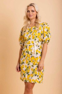 Clothing: Amelie Mini Dress | Lemon