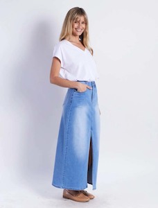 Clothing: Lesley Skirt | Blue