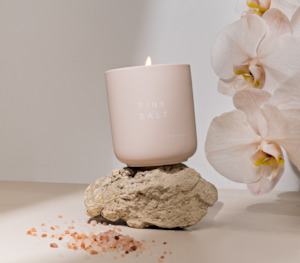 Pink Salt Perfumed Candle