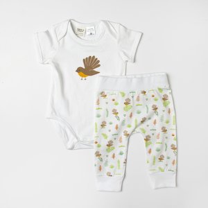 Fantail Bodysuit & Pants Set