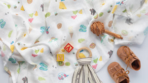 Clothing: Colourful Sunshine Muslin Wrap