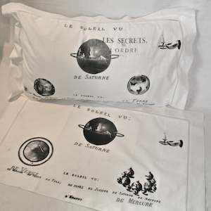 Planisphere Cotton Pillowslips - Pair