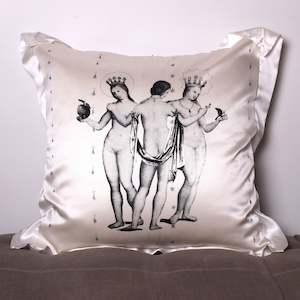 Three Graces Euro Silk Pillowslip