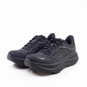 Hoka Bondi 9 (D Wide) Womens Black/Black