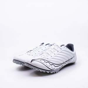 Saucony Spitfire 5 (D Standard) Men's White/Carbon