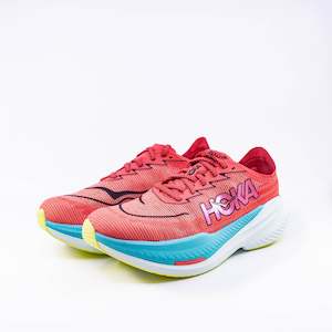 Hoka Mach X 2 (D Standard) Mens Grapefruit/Electric Coral