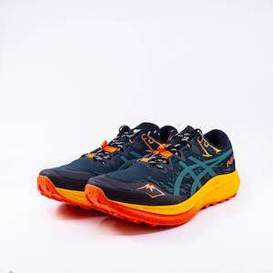 Asics Fuji Lite 5 (D Standard) Mens Saxon Green/Rainy Lake