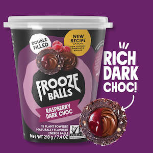 Frooze Balls: Frooze Balls Raspberry Dark Choc