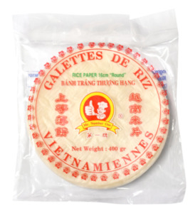 Commission-based wholesaling: Rice Paper Mr No1 16cm 400g