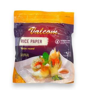 Commission-based wholesaling: Rice Paper Valcom 16cm 250g