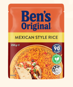 Commission-based wholesaling: Rice Mexican Bens Original 250g