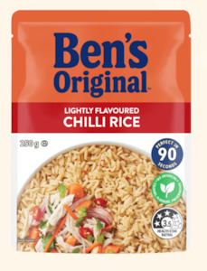 Commission-based wholesaling: Rice Lightly Flavoured Chilli Bens Original 250g