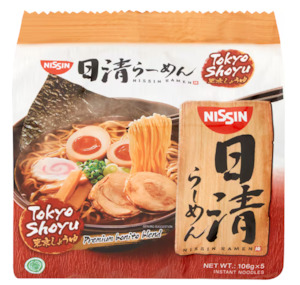 Noodle Tokyo Shoyu ramen Nissin Kyushu 5x 106g