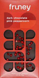 Dark Chocolate & Pink Peppercorn bar