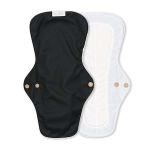 Black Reusable Night Pad / Maternity - Single