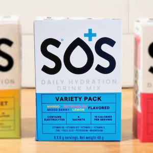 Sos Daily Hydration 8 Sachet Variety Pack