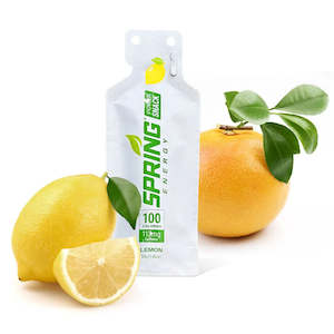 Health supplement: Spring Energy Power Snack Lemon w/113mg Caff