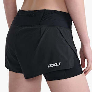 Health supplement: 2xu Aero 2-in-1 Shorts (4 Inch - Womens)