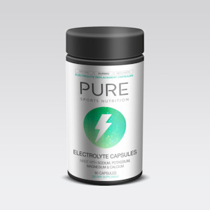 Health supplement: Pure Electrolyte Capsules 80caps