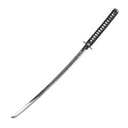 42775700 Stainless Steel Katana. Matte Black