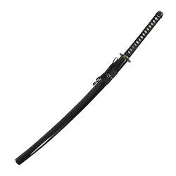 42780 Carbon Steel Katana. Black