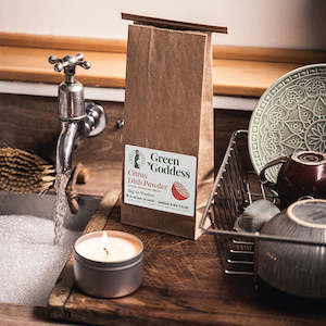 Homewares: Green Goddess Dish Wash Powder - Full Circle Eco