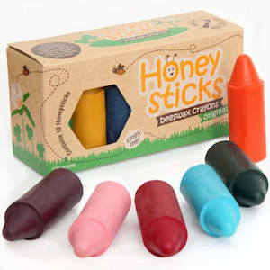 Homewares: Honeysticks Beeswax Crayons - Originals Full Circle Eco