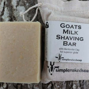 Goats Milk Shaving Bar - Full Circle Eco