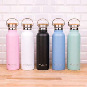 MontiiCo Original Drink Bottle in Fruity Pop Colours Full Circle Eco