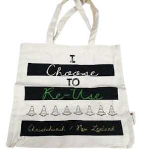 Choose to Reuse Organic Cotton Tote Bag - Full Circle Eco