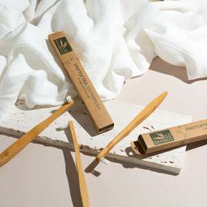 Homewares: Bamboo End Tufted Toothbrush Full Circle Eco