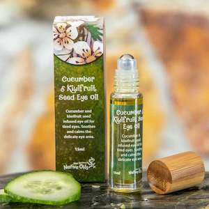 NZ Native Oils Cucumber Kiwifruit Seed Eye Oil Full Circle Eco