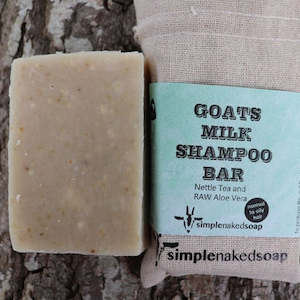 Goats Milk Shampoo with Nettle Tea & Aloe Vera - Full Circle Eco