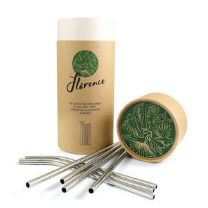 Stainless Steel Reusuable Straws - Full Circle Eco