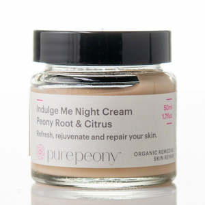 Pure Peony Indulge Me Night Cream Full Circle Eco