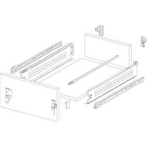 Drawer Runners: Gallery Rails for Metal Draw Sides