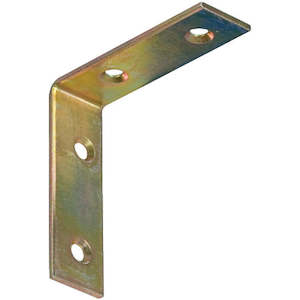 Furniture & Cabinetry: Chair bracket steel –, Dim. 25 x 25 x 15 mm