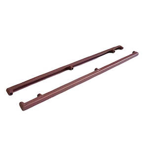 Plastic Drawer Slides [ BROWN]  (set)