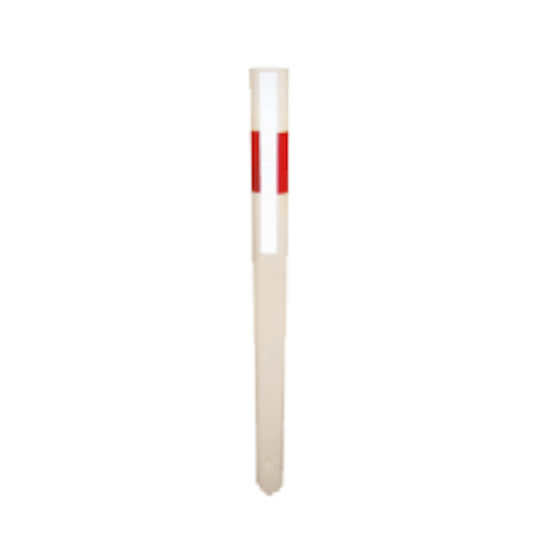 Edge Marker Post Delineated White