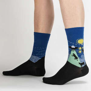 Sock It To Me Socks - Men's Crew - The Starry Flight