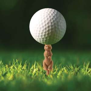 Gopher the Caddy Golf Tee