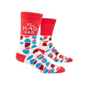 Blue Q Socks – Men's Crew – Rad Dad