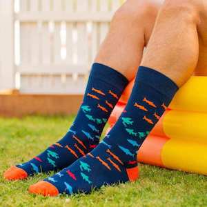 Men's Schools In Bamboo Crew Sock