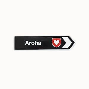 Internet only: NZ Road Sign Magnet - Aroha