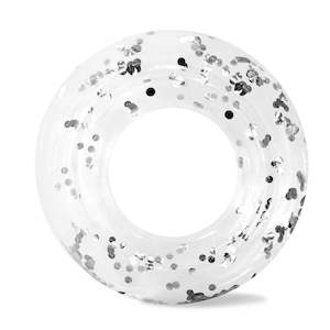 Internet only: Minnidip Silver Confetti Ring Float