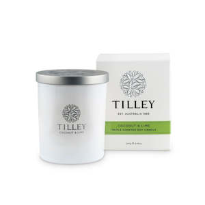 Tilley Soy Candle - Coconut & Lime