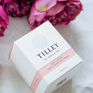 Tilley Soy Candle - Pink Lychee