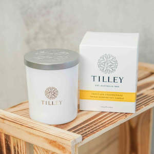 Tilley Soy Candle - Tahitian Frangipani